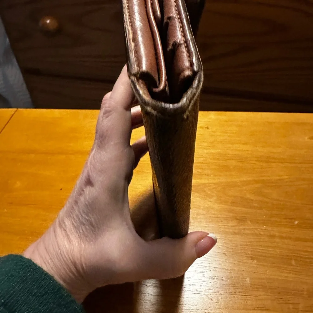 Louis Vuitton Brown Monogram Large International Trifold Wallet - Picture 3 of 11